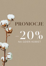 Plakat (PG1079) Promocja -20% na dzień kobiet