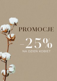 Plakat (PG1080) Promocja -25% na dzień kobiet