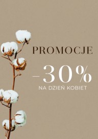 Plakat (PG1081) Promocja -30% na dzień kobiet