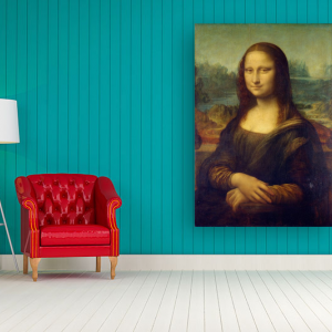 Obraz Mona Lisa Leonardo da Vinci Reprodukcja (R015) 